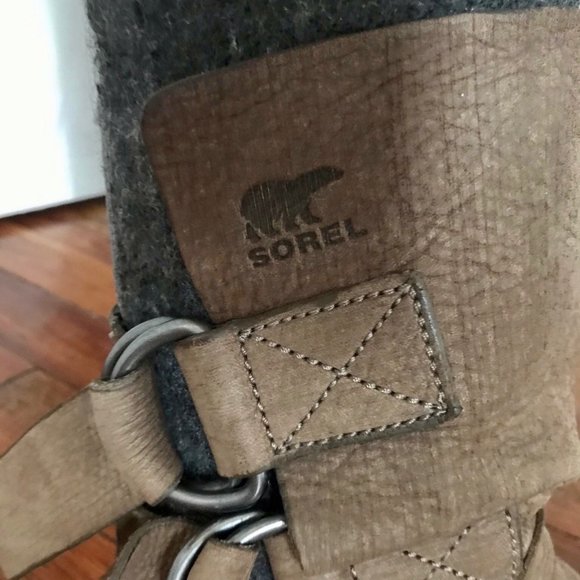 Sorel Chipahko boots leather felt winter brown/tan - Picture 8 of 8